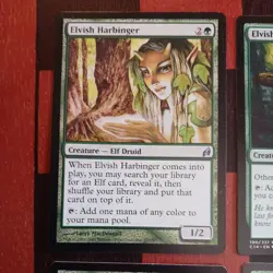 Mtg Elvish Promenade, Elvish Harbinger, Elvish Archdruid, Sylvan Messenger LP/NM - Image 5