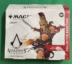 MtG Assassin’s Creed Collector Booster Box sealed with Free Shipping - Image 1