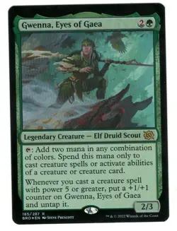 MTG Gwenna Eyes of Gaea Foil Brothers War Magic The Gathering TCG - Image 1