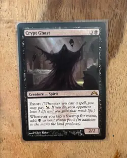 Magic: the Gathering "Crypt Ghast" Gatecrash Regular, NM - Image 1