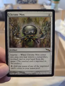 MRM ENGLISH Mirrodin - Chrome Mox [EX/NM] MTG MRD - Image 1
