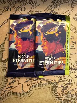 Magic the Gathering Edge of Eternities Collector SAMPLE PACK Sealed - Image 2
