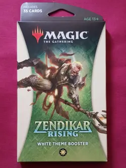 Magic The Gathering ZENDIKAR RISING WHITE THEME New Sealed Booster Pack MTG - Image 1