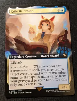 Krile Baldesion - Extended Art - FIC - MTG - EN - NM - 0176 - Image 1