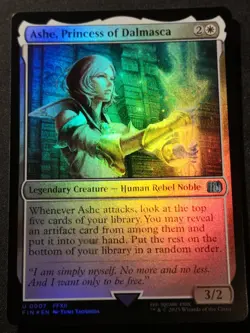 Ashe, Princess Of Dalmasca - Foil - FIN - NM Unplayed - EN - 0007 - Image 1