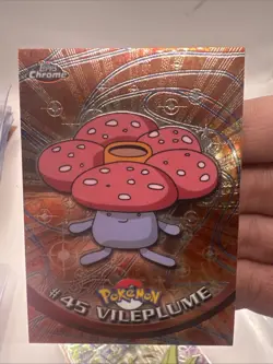 2000 Pokemon Card TOPPS Chrome VILEPLUME Series 1 NM - Image 1