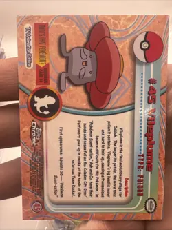 2000 Pokemon Card TOPPS Chrome VILEPLUME Series 1 NM - Image 2