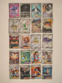 20 Modern Full Art Pokemon Cards Holo Lot 🔥 - Image 1