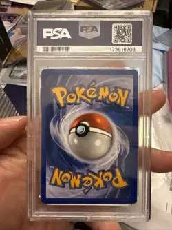 2002 POKEMON NEO DESTINY #10 DARK TYPHLOSION-HOLO PSA 8 - Image 2