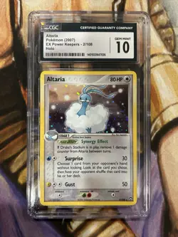 Altaria 2007 EX Pokemon Power Keepers 2/108 English Holo - CGC 10 Gem Mint 🔥 - Image 1