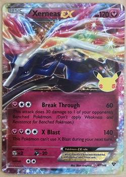 Xerneas EX - 97/146 Pokemon Celebrations Classic 25th Anniversary NM - Image 1