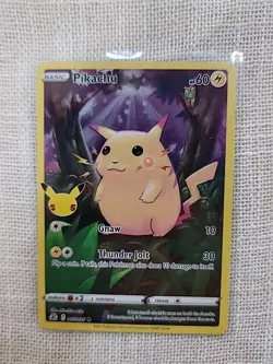 Pikachu 005/025 Holo 2021 McDonald's 25th Anniversary Pokemon Promo NM - Image 1