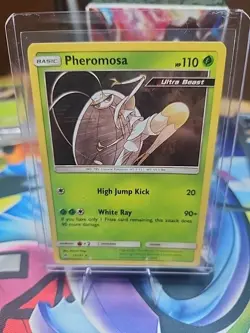 Pheromosa 11/131 Forbidden Light Holo Rare Sun & Moon S&M Pokemon TCG Card NM - Image 1