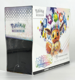 Pokemon Center Scarlet Violet Prismatic Evolutions Elite Trainer Box ETB IN HAND - Image 2
