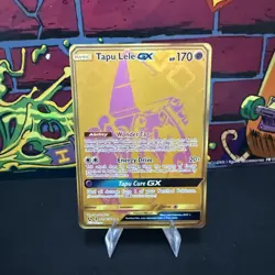Pokemon TCG Pokemon Hidden Fates Tapu Lele GX SV94/SV94 Holo NM/LP - Image 1