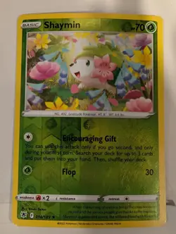 Shaymin 014/189 SWSH Astral Radiance Pokemon Reverse Holo Foil Nice! - Image 1