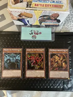 YuGiOh! Egyptian God Cards SET Speed Duel Battle City Finals Prismatic Secret ✨ - Image 2