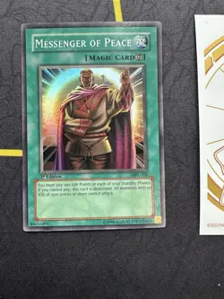 Messenger of Peace MRL-102 1st Edition Yu-Gi-Oh Super Rare Magic Ruler 074💎LP💎 - Image 1
