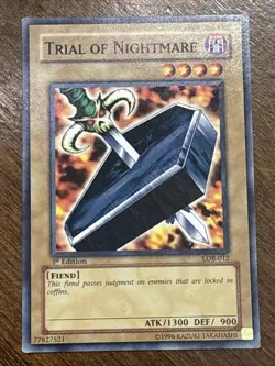 Yu-Gi-Oh! TCG Trial of Nightmare LOB-012 Asian English 1st Edition Common LP - Image 1