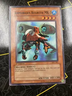 Yugioh! 1x Amphibious Bugroth MK-3 - IOC-081 - Common - 1st Edition - Image 1
