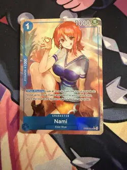 One Piece Nami OP09-050 Rare Alt Art (Parallel) - English - Image 2