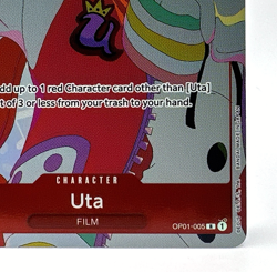 One Piece Uta OP01-005 (Gift Collection 2023) Pack Fresh NM+ PSA Ready - Image 5