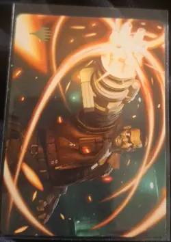 Barret Wallace - Art Series Gold Stamped - 8/53 - Final Fantasy MTG - Art Card - Image 1