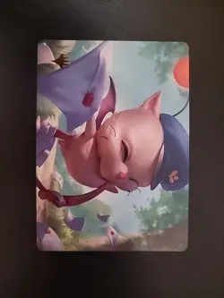 Delivery Moogle Art Card (Gold-Stamped Symbol) Art Series: Final Fantasy 1/53 - Image 1