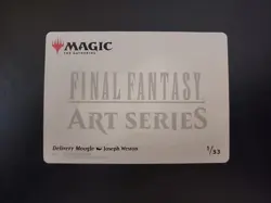 Delivery Moogle Art Card (Gold-Stamped Symbol) Art Series: Final Fantasy 1/53 - Image 3