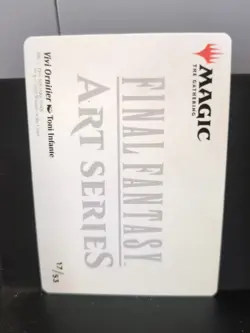 Vivi Ornitier Art Card (Gold-Stamped Signature) Art Series: Final Fantasy - Image 2