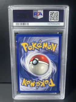 Pokemon TCG Gyarados Holo Rare Card Base Set 1999 PSA 6 Graded - Image 3