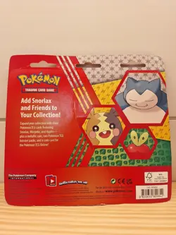 Pokemon TCG: Snorlax, Morpeko & Applin Cards with 2 Booster Packs & Coin - Image 3