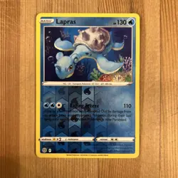 POKEMON Card - Lapras 031/172 - Reverse Holo - Brilliant Stars - NM - Image 1