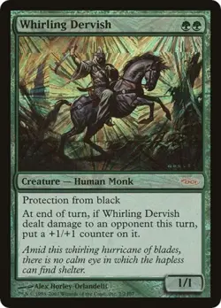 Whirling Dervish (Junior Super Series) -Foil Light Play MTG Junior Series Promos - Image 1