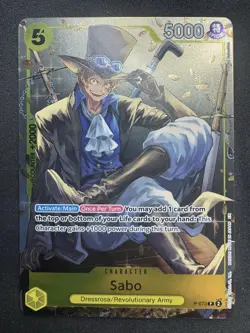 Sabo (Tin Pack Set Vol. 2) P-073 One Piece Promotion Cards Foil - Image 1