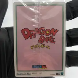 Dragonball Son Goku Bulma 4-28 CR Itajaga Wafer Card DBS Holo japanese [Sealed] - Image 3