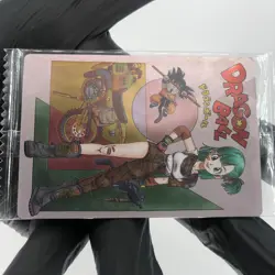Dragonball Son Goku Bulma 4-28 CR Itajaga Wafer Card DBS Holo japanese [Sealed] - Image 5