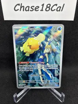 Misty's Psyduck 193/182 Illustration Rare IR Full Art Pokemon Destined Rivals NM - Image 1