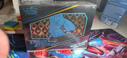 Pokemon Center Exclusive Crown Zenith ETB New/Sealed but damaged - Image 3