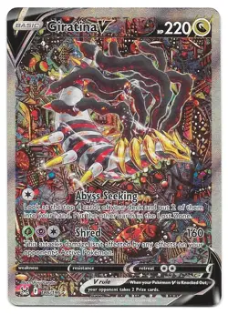 Pokemon TCG - Giratina V #186/196 - Alt Art - Lost Origin - Slightly Damaged - Image 1