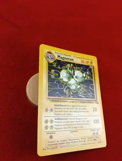 Pokemon TCG Fossil Set Magneton 26/62 Rare Non Holo LP - Image 4
