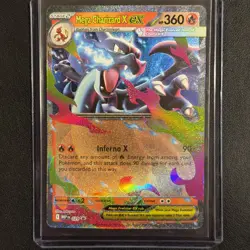 Mega Charizard X ex 2026 Pokemon Ascended Heroes #029 Black Star Promo Holo - Image 1