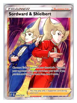 Pokemon TCG - Sordward & Shielbert - SWSH12: Silver Tempest Trainer Gallery TG28 - Image 1