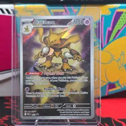 Pokemon Alakazam 009 Me: Mega Evolution Promo Holo Stage 2 140 HP Psychic Draw - Image 1