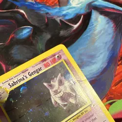 Pokemon Sabrina's Gengar Gym Challenge Holo Rare 14/132 80 HP - Image 3