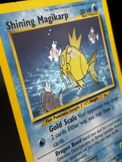 2001 Pokemon Shining Magikarp Holo Secret Rare Neo Revelation 66/64 Heart Swirl! - Image 5