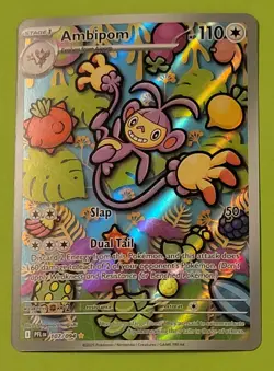 Pokemon - Ambipom - 107/094 - ME02: Phantasmal Flames - Holo - Illustration R - Image 1