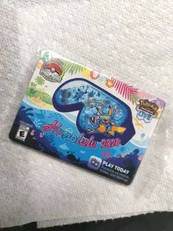 Pokemon TCG Paradise Resort Promo 2024 (SEALED) – Honolulu Worlds Exclusive - Image 1