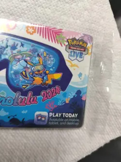 Pokemon TCG Paradise Resort Promo 2024 (SEALED) – Honolulu Worlds Exclusive - Image 3