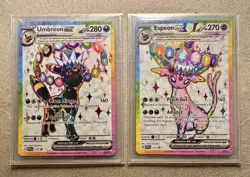 Espeon 175 & Umbreon ex 176 Promo Ultra Rare Holo NM Pokemon Grade Candidates 🔥 - Image 1